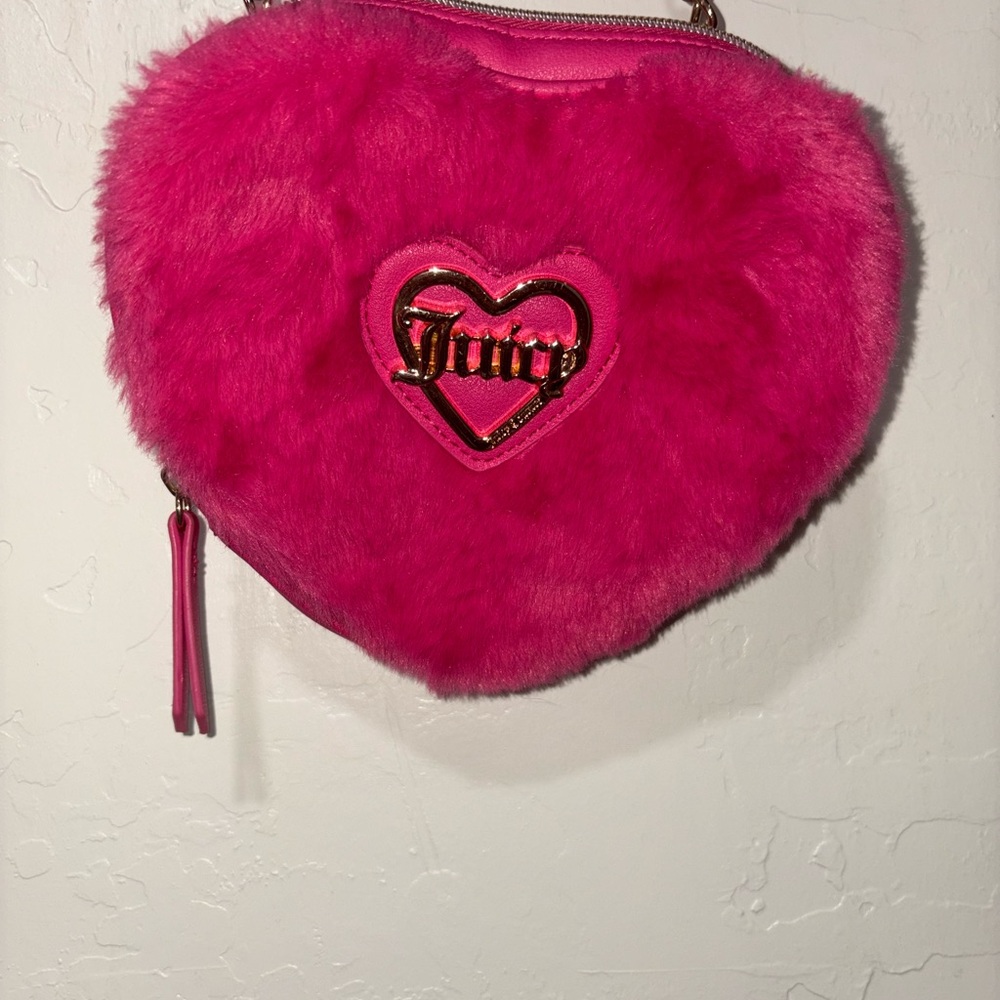 Juicy Couture Pink Mini Heart Bag